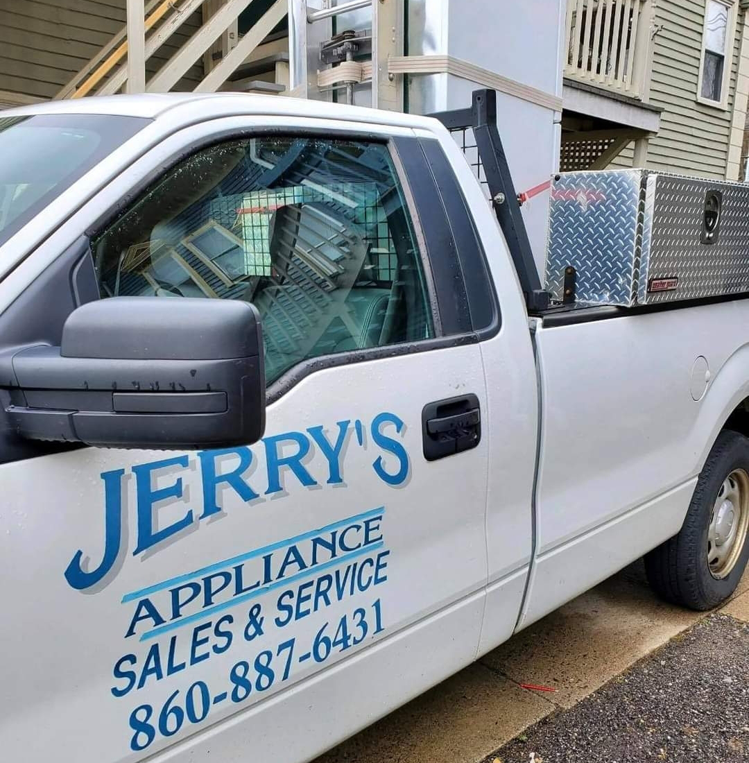 Jerry's Appliance work truck